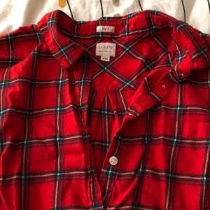 Jcrew women’s flannel XXL, good condition